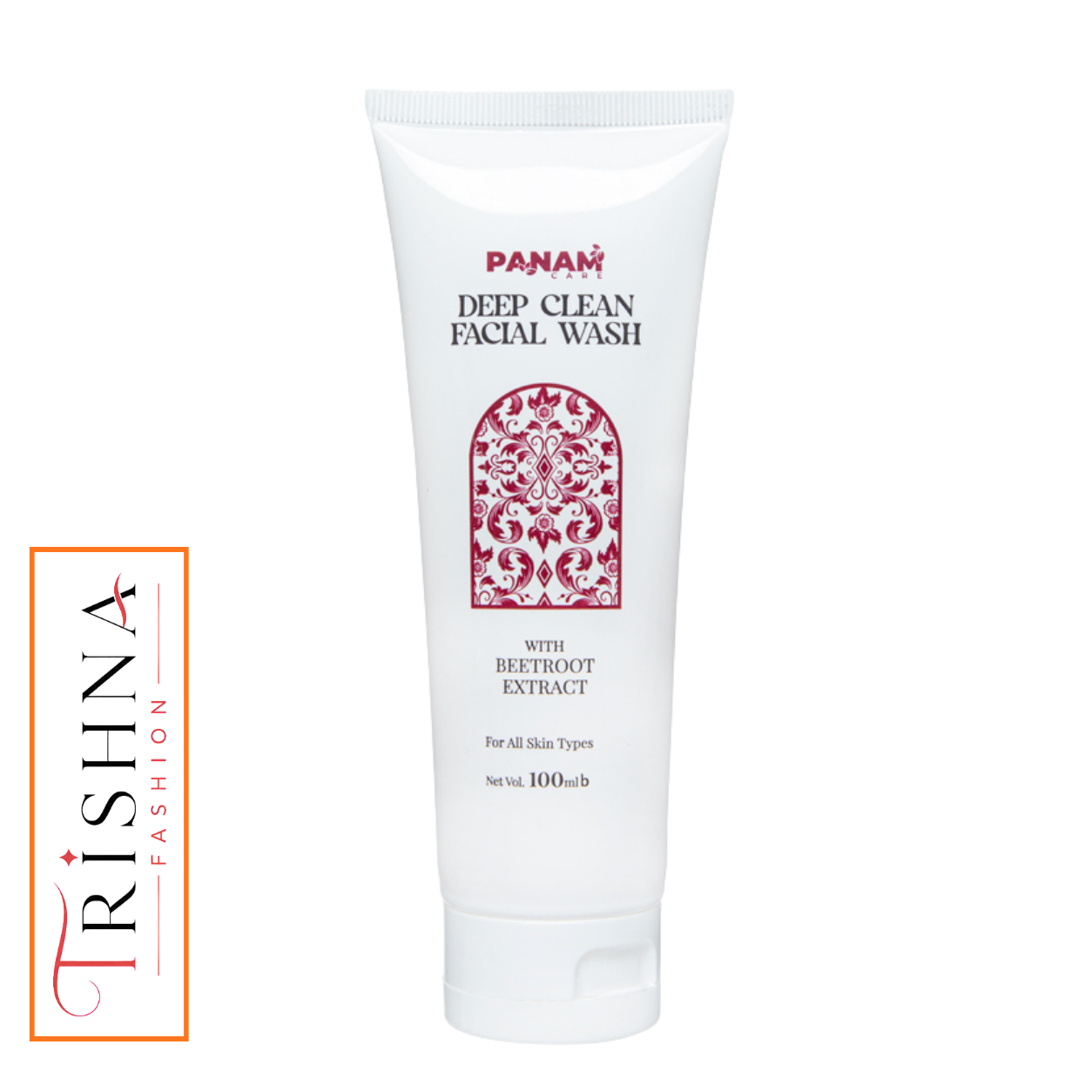 Panam Deep Clean Facial Wash With Beetroot Extract (All Skin Types) – 100ml