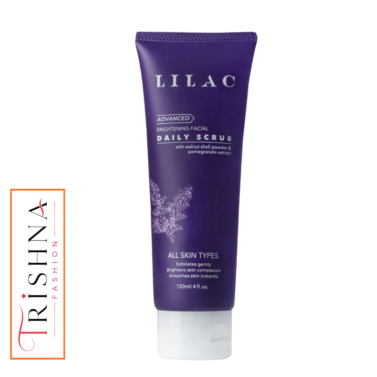 Lilac Advanced Brightening Daily Scrub (All Skin Types) – 120ml