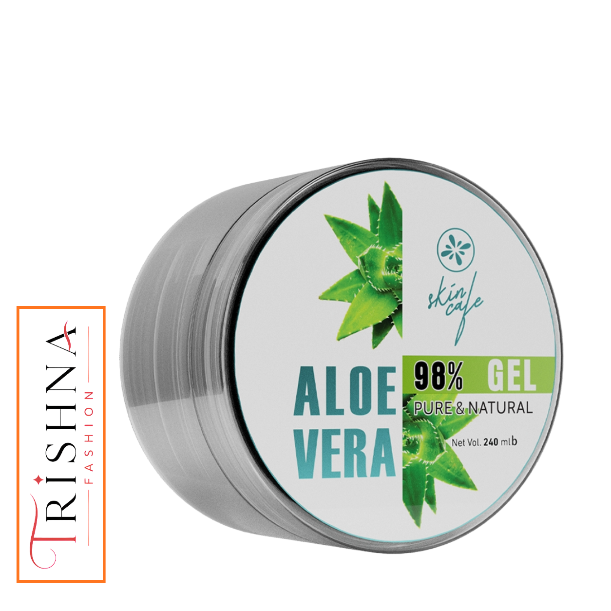 Skin Cafe Pure & Natural Aloe Vera Gel 98% – 240ml